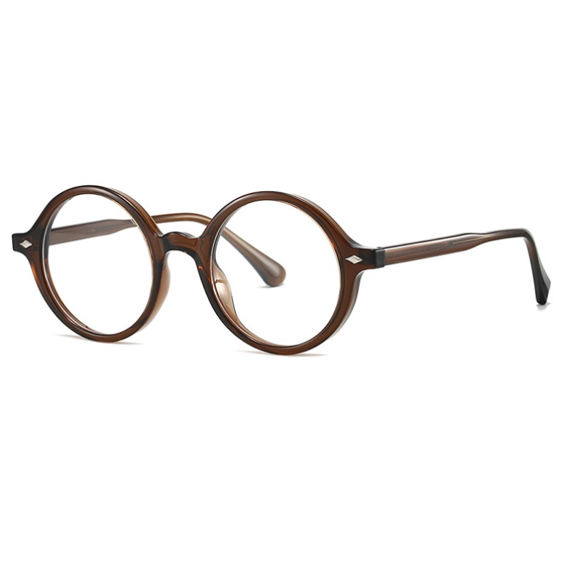 Round Blue Light Blocking Glasses – Stylish Anti-Glare Eyewear for Men and Women