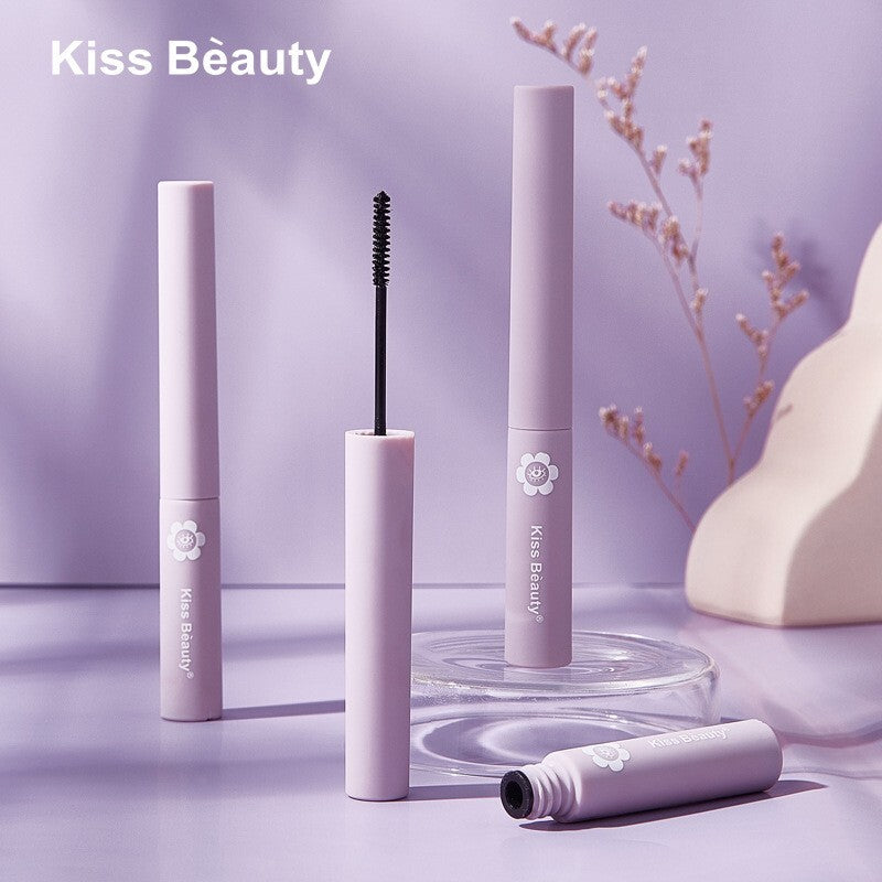 KISS BEAUTYCurling Mini Mascara Long Lasting Skinny Micro-Cara 2.5mm Thin Brush