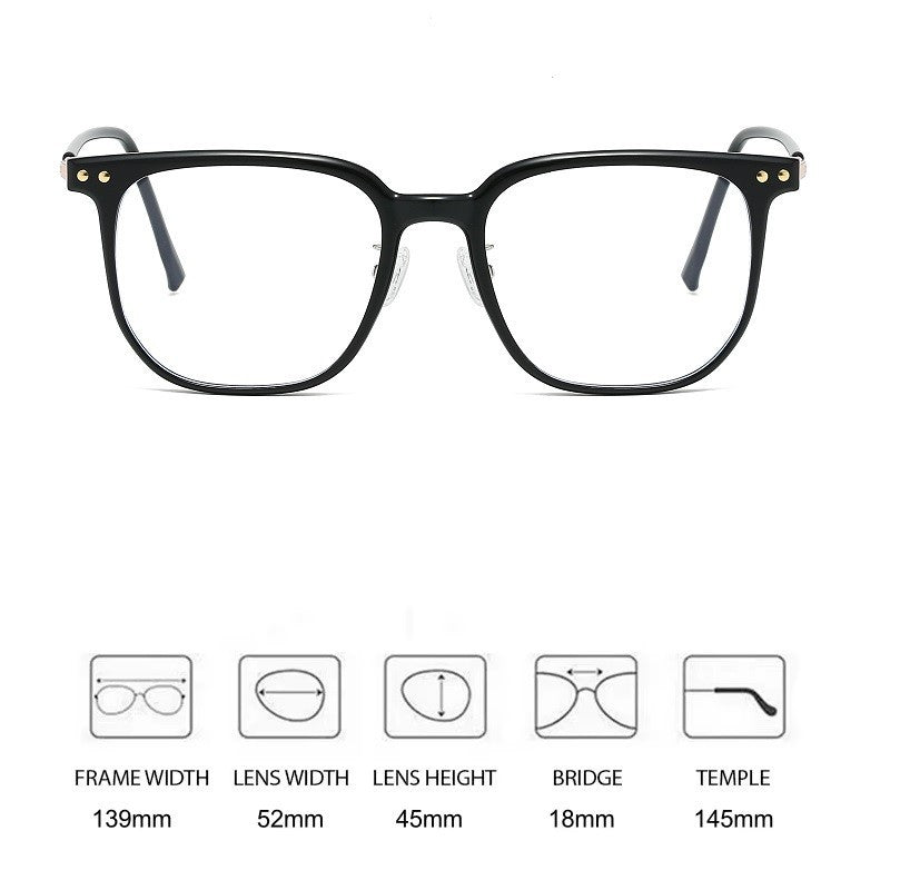 Round Blue Light Blocking Glasses – Retro Style Computer Eyewear