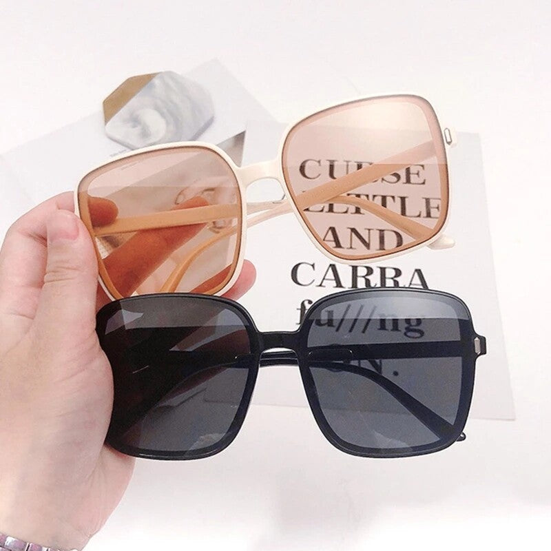 Women Big Frame Sunglasses Ladies Fashion Eyewear Brand Designer Retro