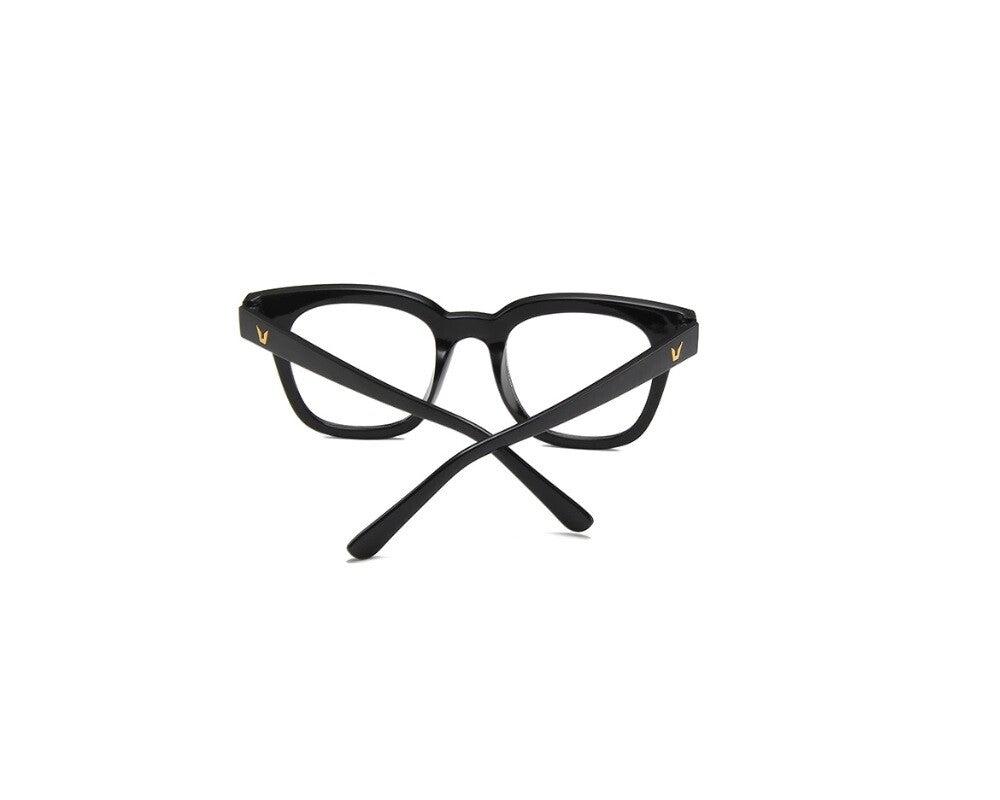 Mens Womens Retro Clear Lens Glasses Frame Hot Fashion Square Eyewear Unisex UK