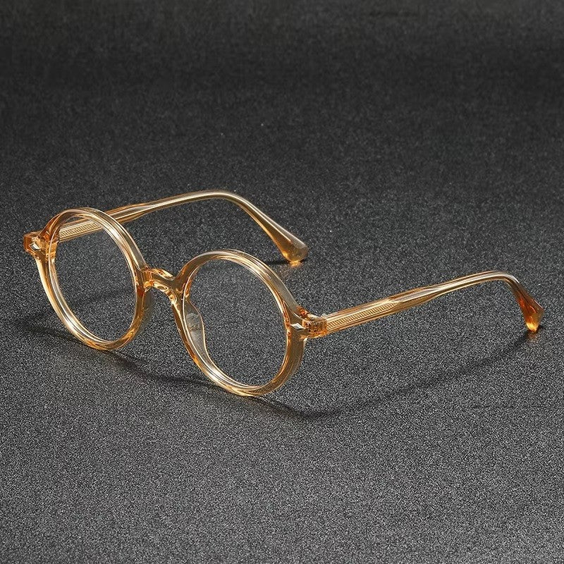 Round Blue Light Blocking Glasses – Stylish Anti-Glare Eyewear for Men and Women