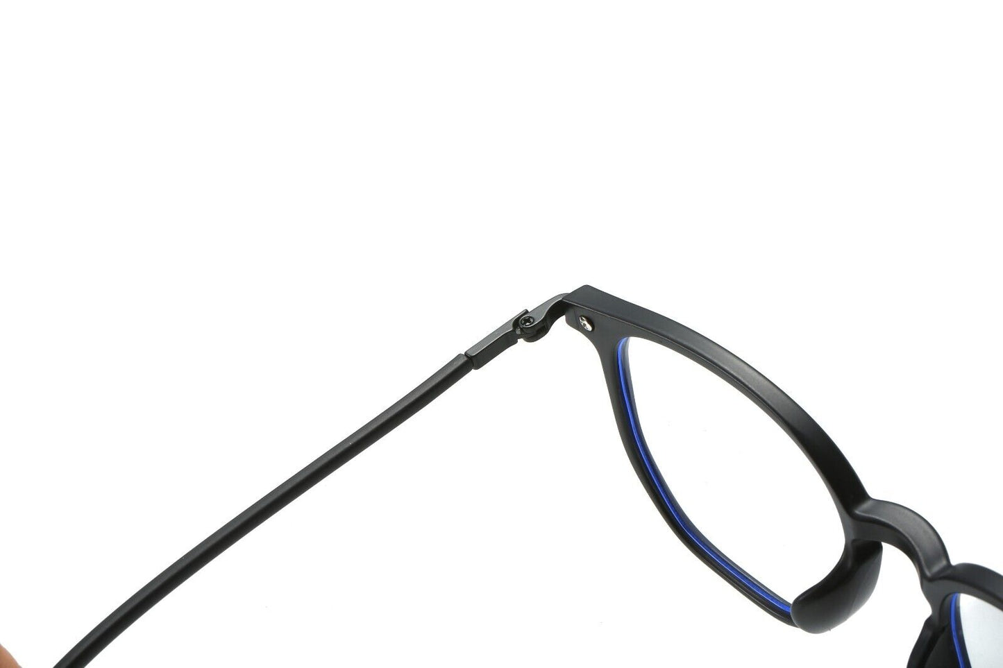 Unisex Round Anti Blue Light Blocking Glasses - Trendy Eye Protection UK Glasses
