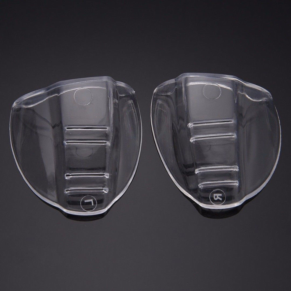 Universal Flexible Protective Clear Cover Side Shields Flap Side For Eye Glasses