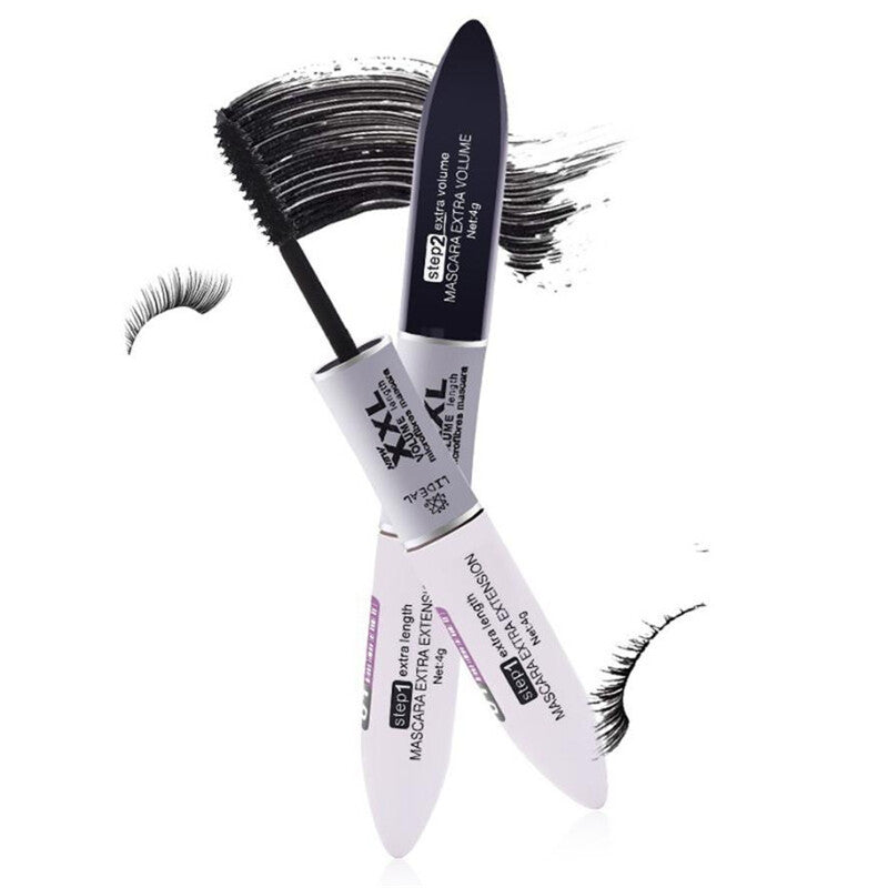 4D Silk Fibre Mascara Waterproof Eyelashes Lash Long Lasting Extension Make Up