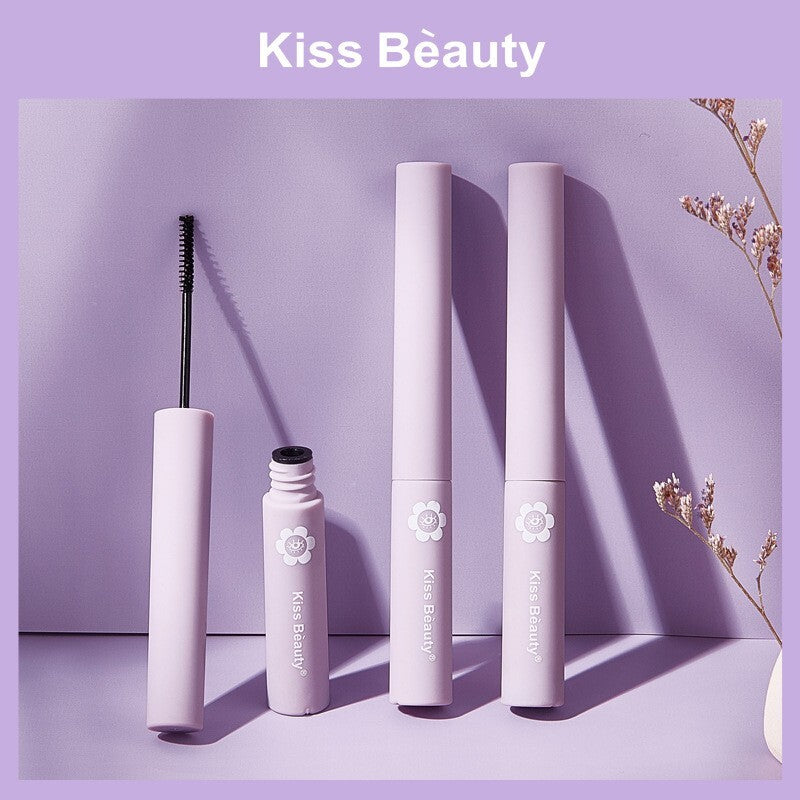 KISS BEAUTYCurling Mini Mascara Long Lasting Skinny Micro-Cara 2.5mm Thin Brush