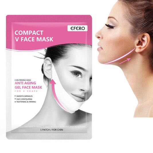 Compact V Face Mask For V Shape Ear Hook Anti-aging Tightening Gel Sleeping Mask