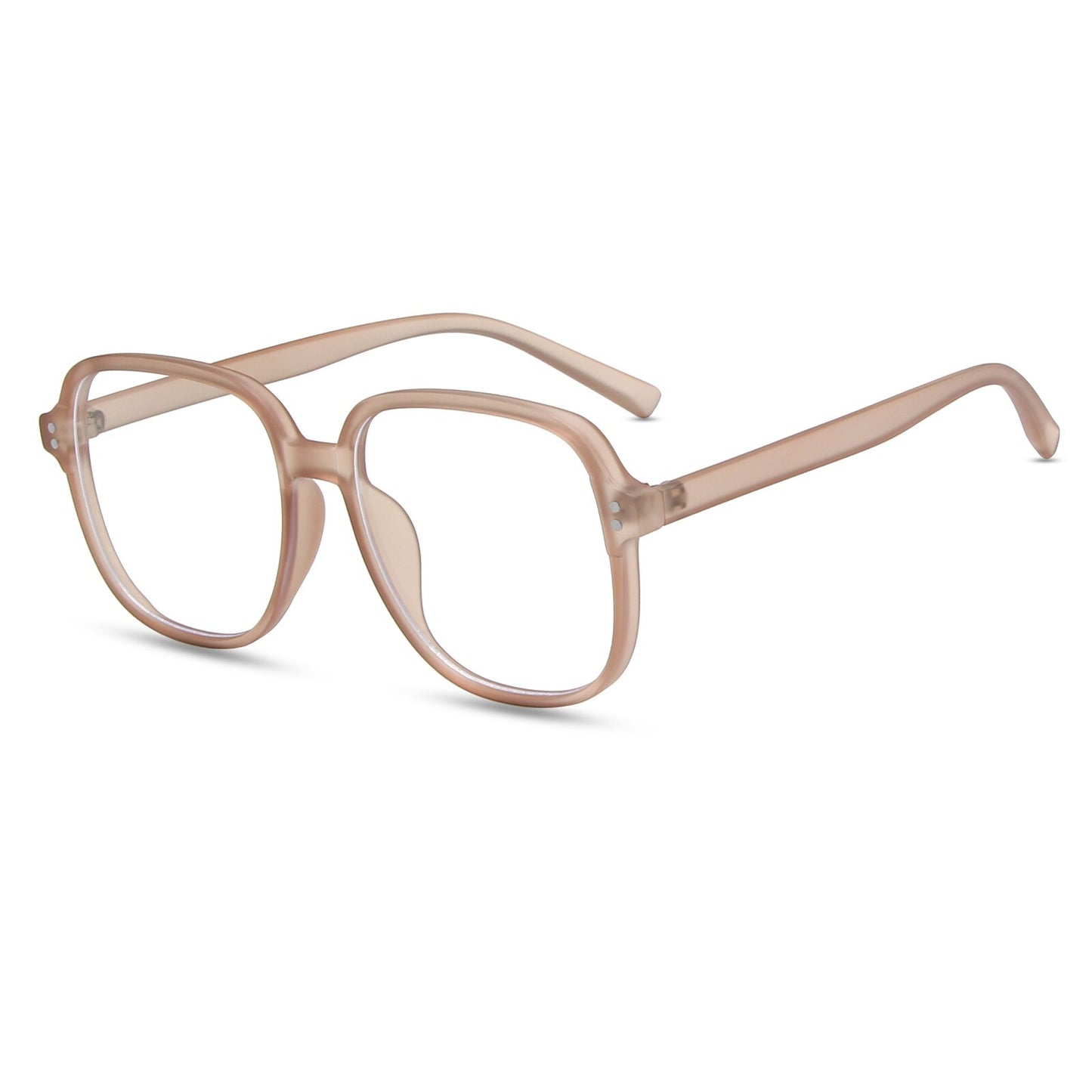 Large Square Frame Oversized Frame Clear Lens Nerd Geek Glasses