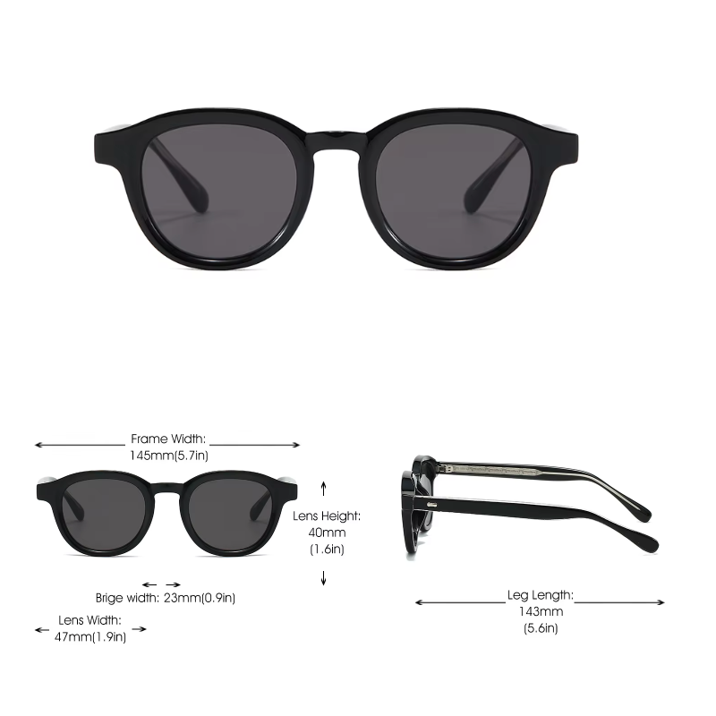 Classic Round Sunglasses | Timeless Eyewear