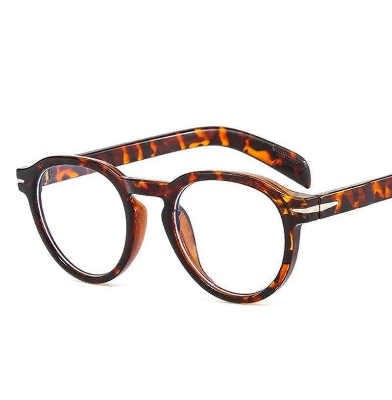 Clear Lens Fashion Glasses With Anti-Blue Light UV400 Lens