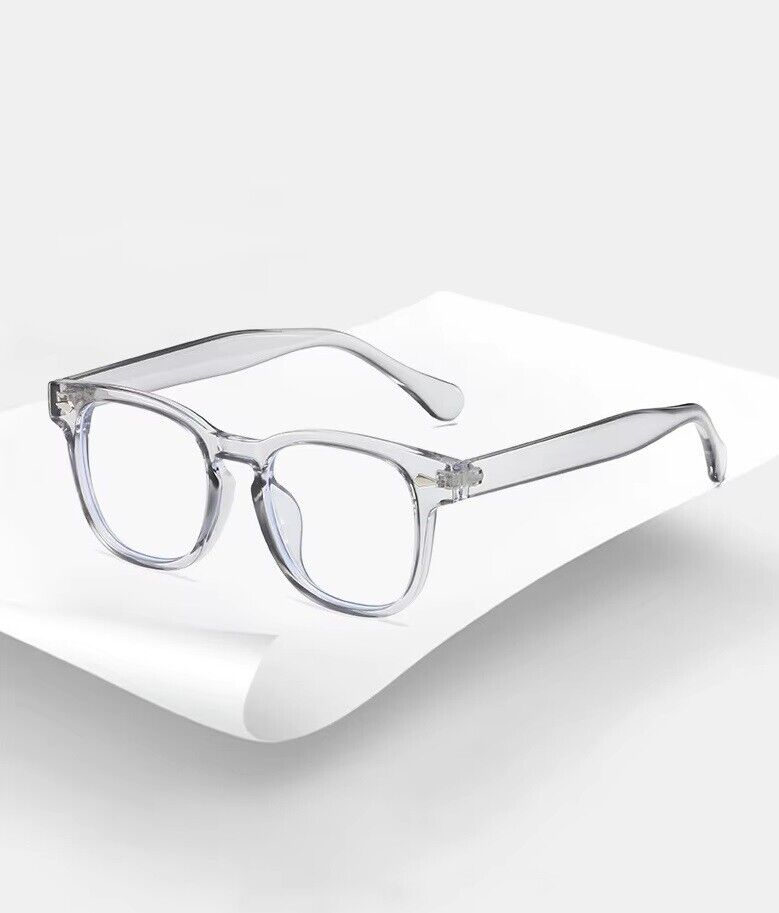 Small Square Anti Blue Light Blocking Glasses - Stylish Eye Protection Daily Use