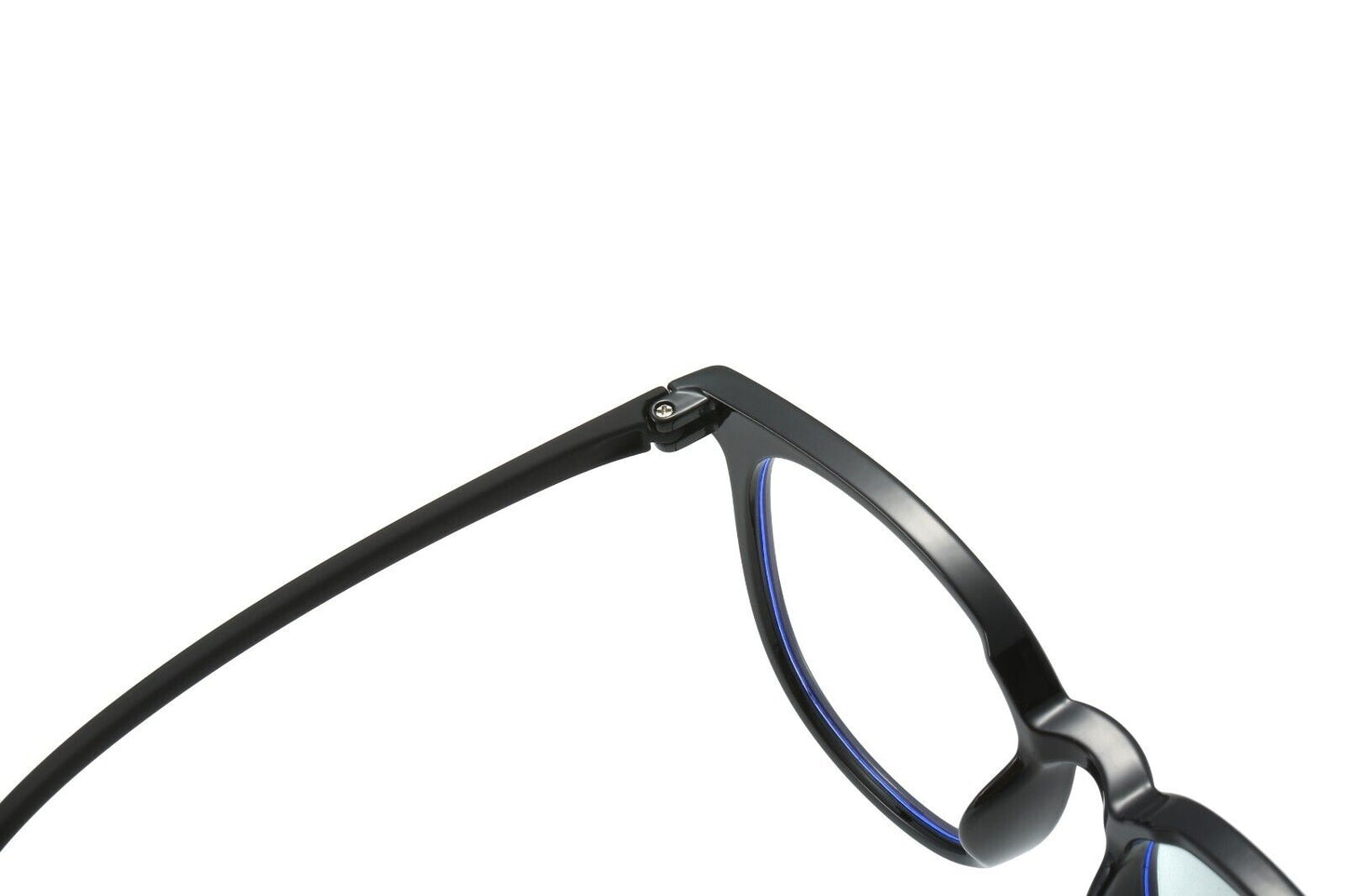 Unisex Round Anti Blue Light Blocking Glasses - Stylish Digital Eye Protection