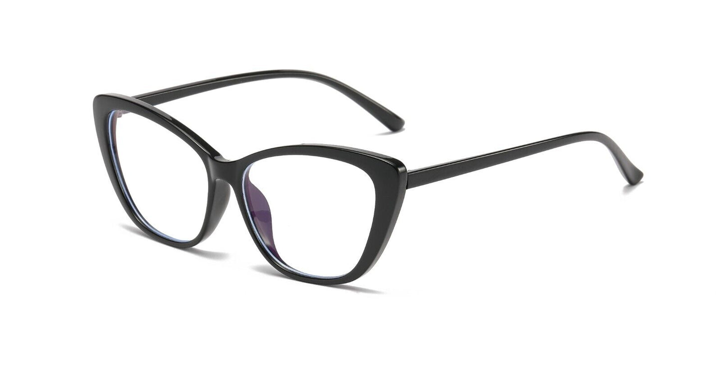 Super Popular Cat Eye Computer Glasses Anti Blue Light Fashion Frames For Women