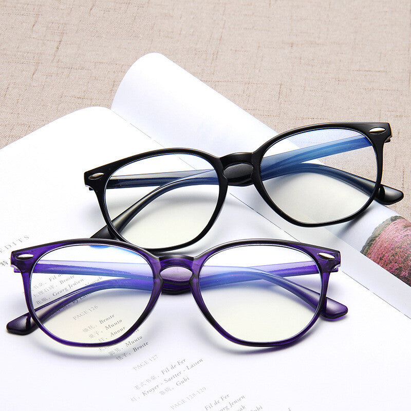 Unisex Fashion Clear Lens Anti Blue Light Filter Gaming TV PC Glasses Frames UK