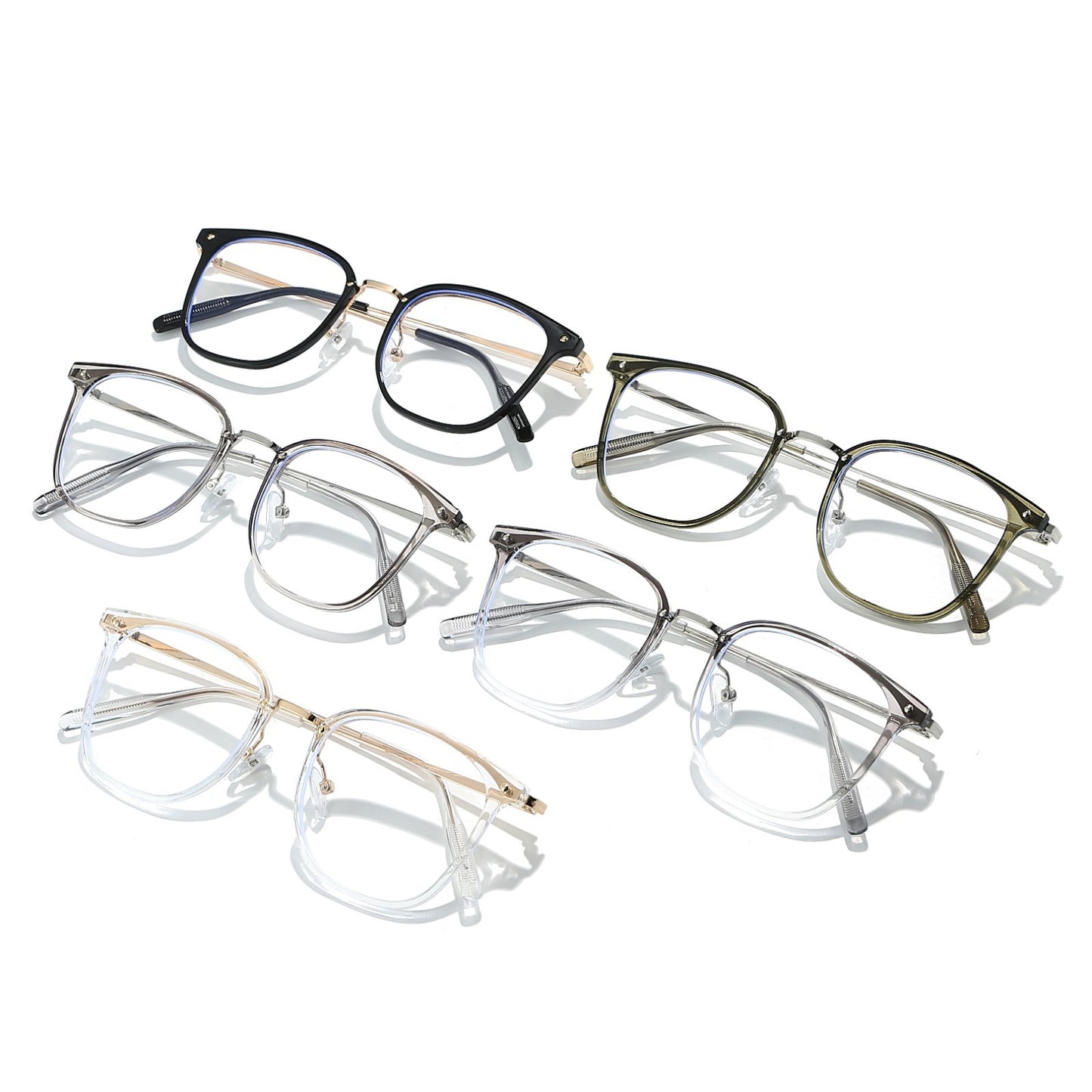 Unisex Stylish Round Anti Blue Light Glasses – Unisex Computer Eyewear