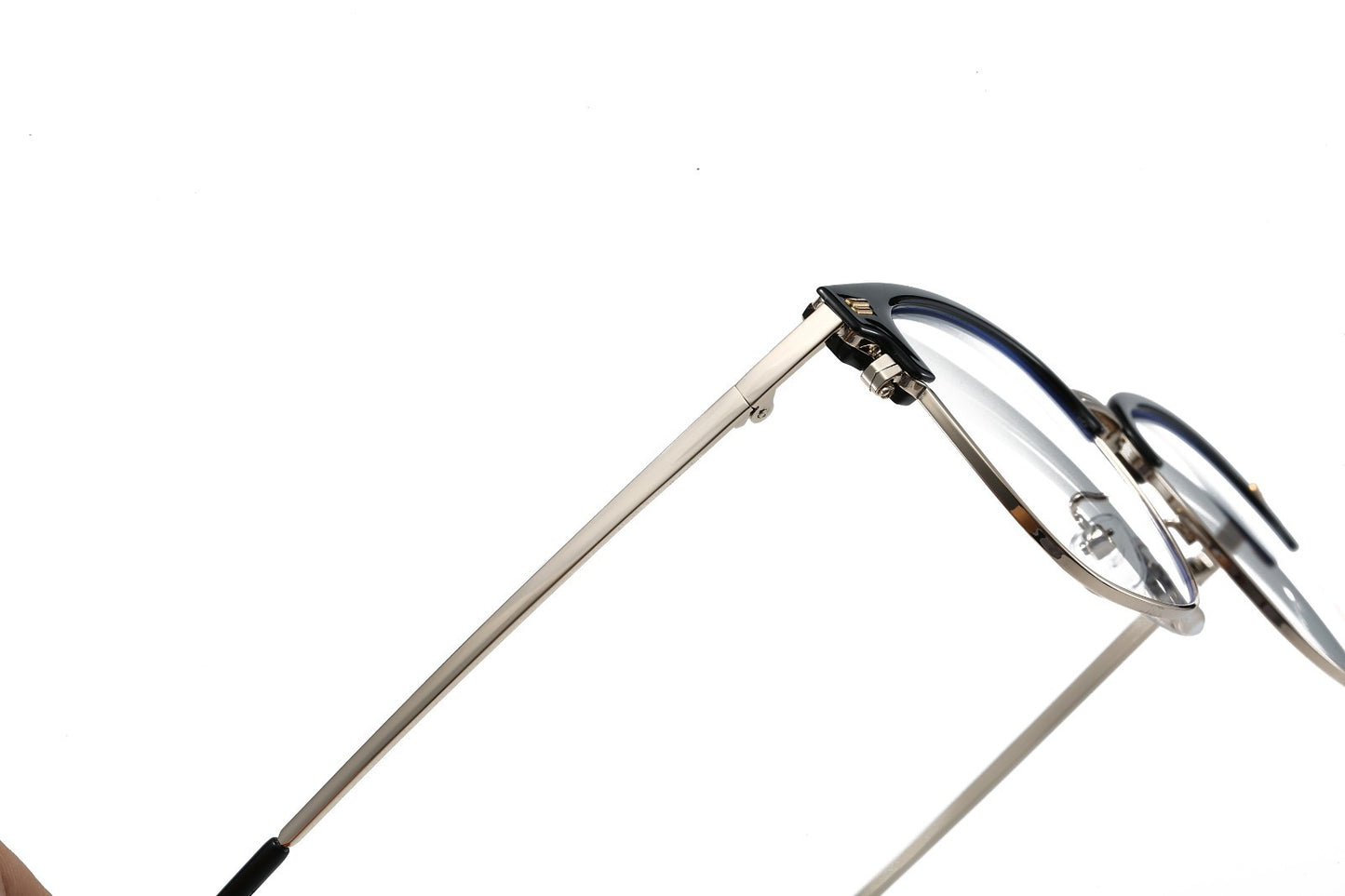 Unisex Metal Square Anti Blue Light Glasses – Eye Protection for Screens