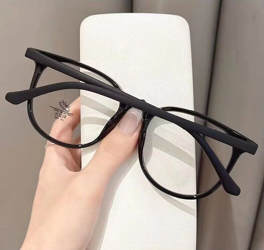 Unisex Round Anti Blue Light Blocking Glasses - Stylish Digital Eye Protection