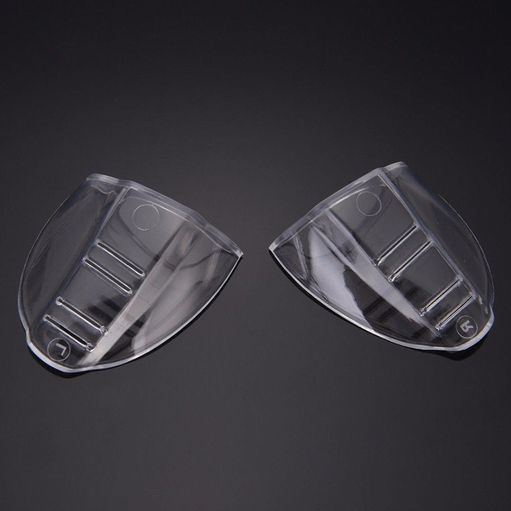 Universal Flexible Protective Clear Cover Side Shields Flap Side For Eye Glasses