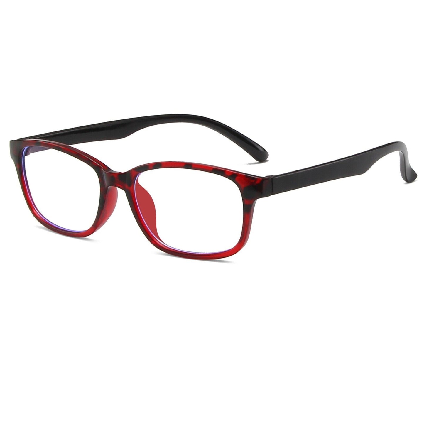 TikTok Trend Glasses Anti Fatigue Glare Clear Lens PC Gamers Blue Light Block HD