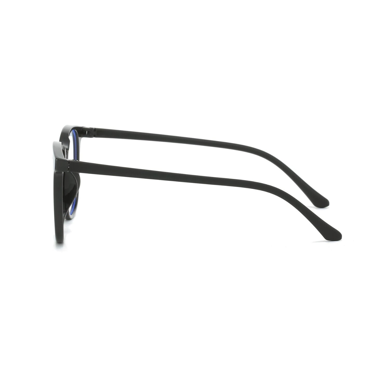 Unisex Round Anti Blue Light Blocking Glasses - Stylish Digital Eye Protection