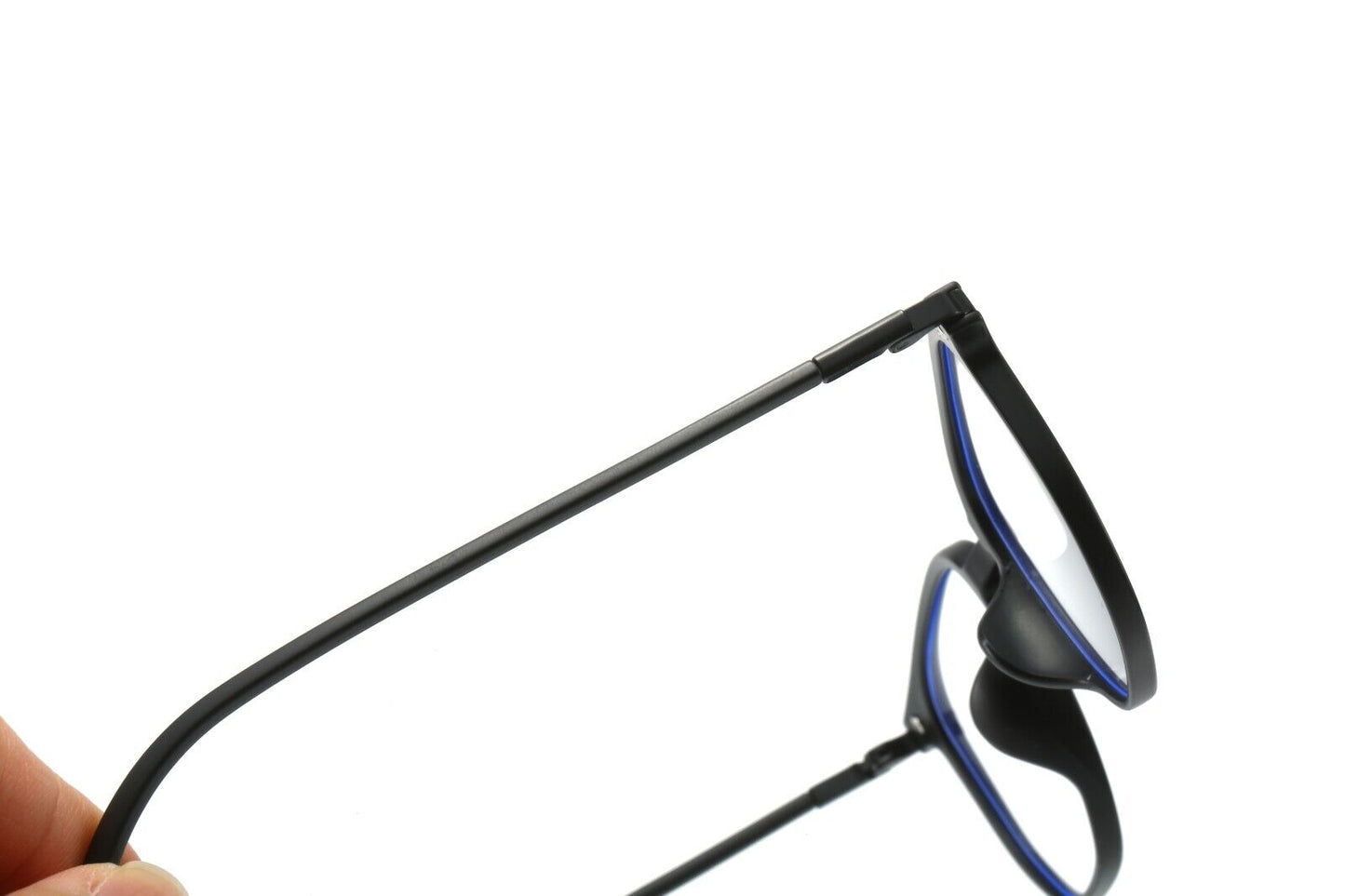 Unisex Round Anti Blue Light Blocking Glasses - Trendy Eye Protection UK Glasses