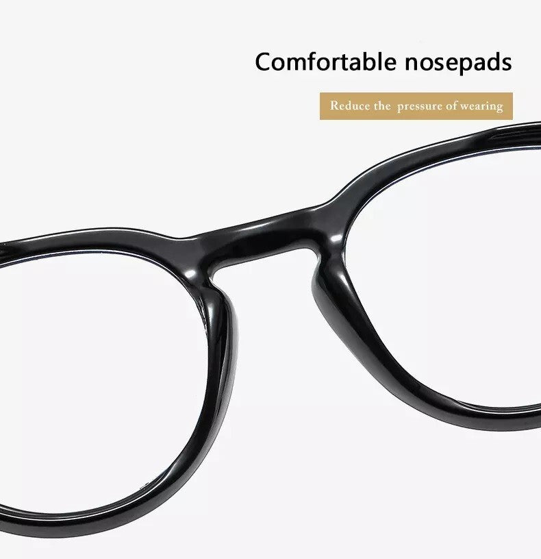 Clear Lens Fashion Glasses With Anti-Blue Light UV400 Lens