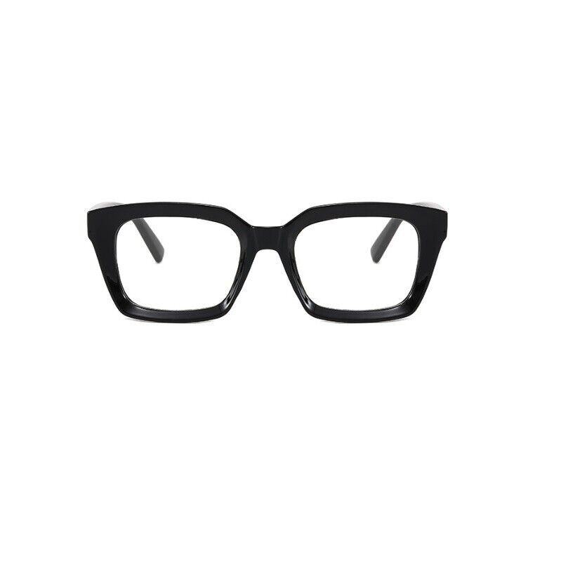 Mens Womens Retro Clear Lens Glasses Frame Hot Fashion Square Eyewear Unisex UK
