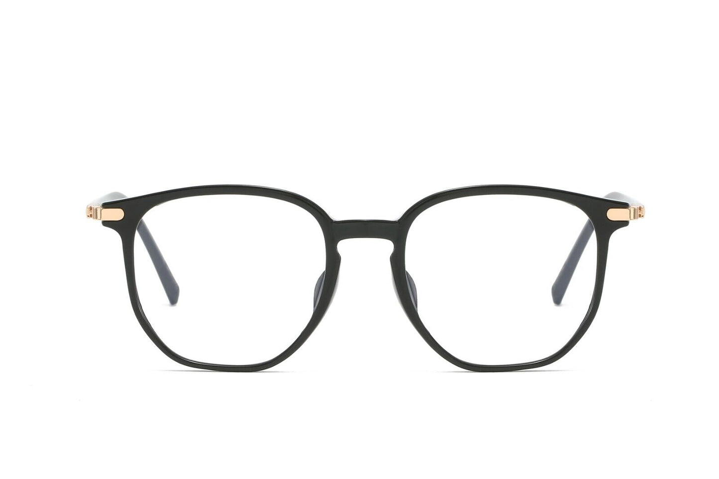 Unisex Round Anti Blue Light Blocking Glasses - Trendy Eye Protection UK Glasses