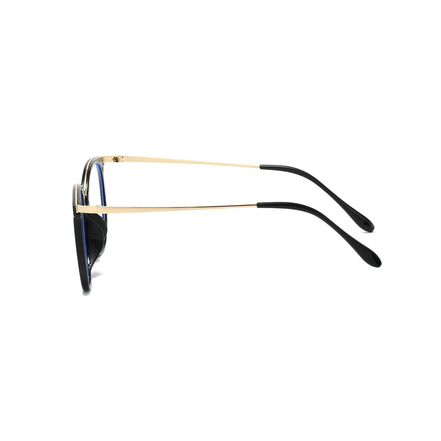 Round Metal Blue Light Blocking Glasses – Anti-Glare Computer Glasses