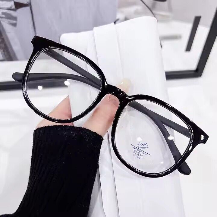 Unisex Round Anti Blue Light Blocking Glasses - Stylish Digital Eye Protection