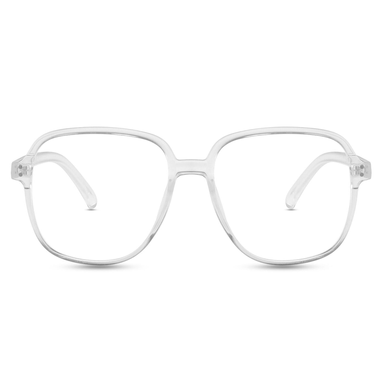 Anti Blue Light Glasses Eyewear Big Frame Flexible Fashion Oversized Mens/Womens