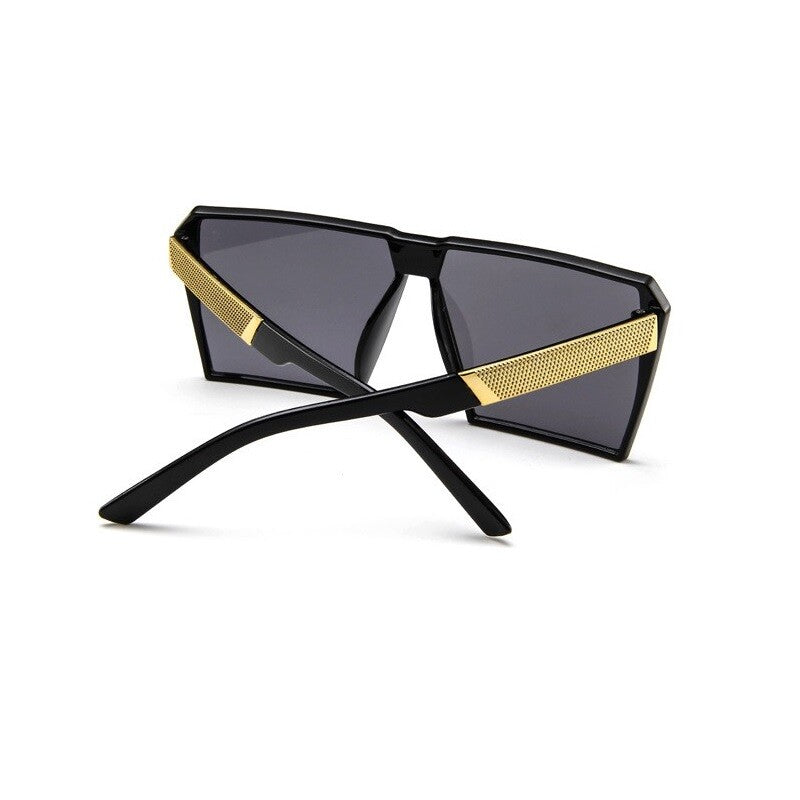 Newest Hot Cool Retro Square Luxury Fashion Oversized Big Frame Sunglasses UV400