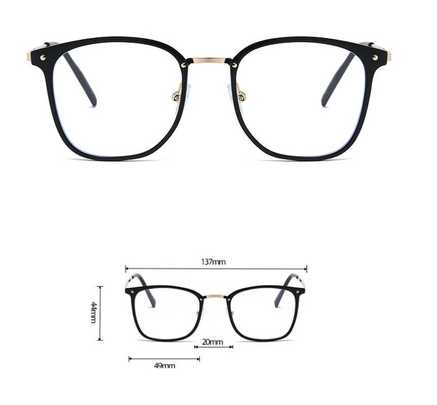 Unisex Stylish Round Anti Blue Light Glasses – Unisex Computer Eyewear