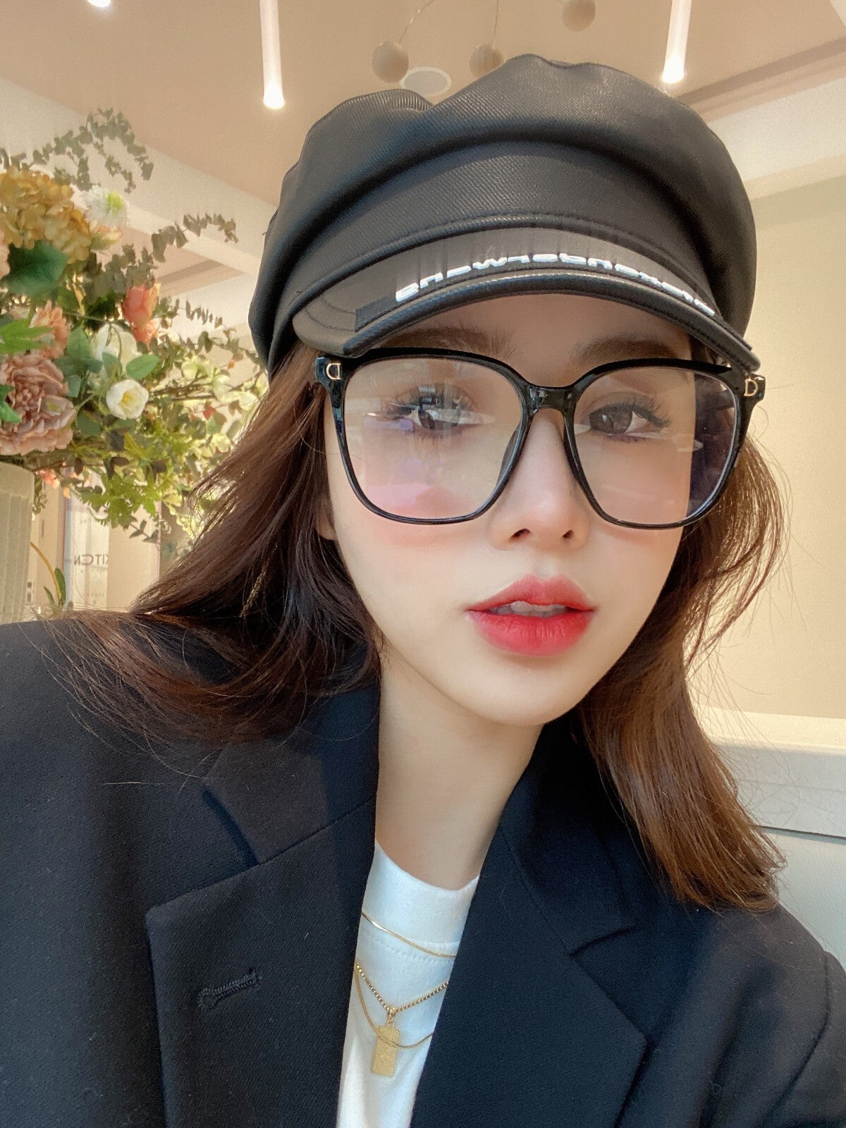Blue Light Blocking Glasses for Women and Men -Lightweight Computer Square Frame
