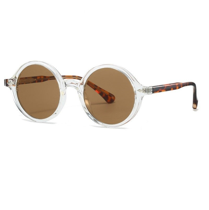 Metal Hinge Round Sunglasses | Unisex Retro Eyewear