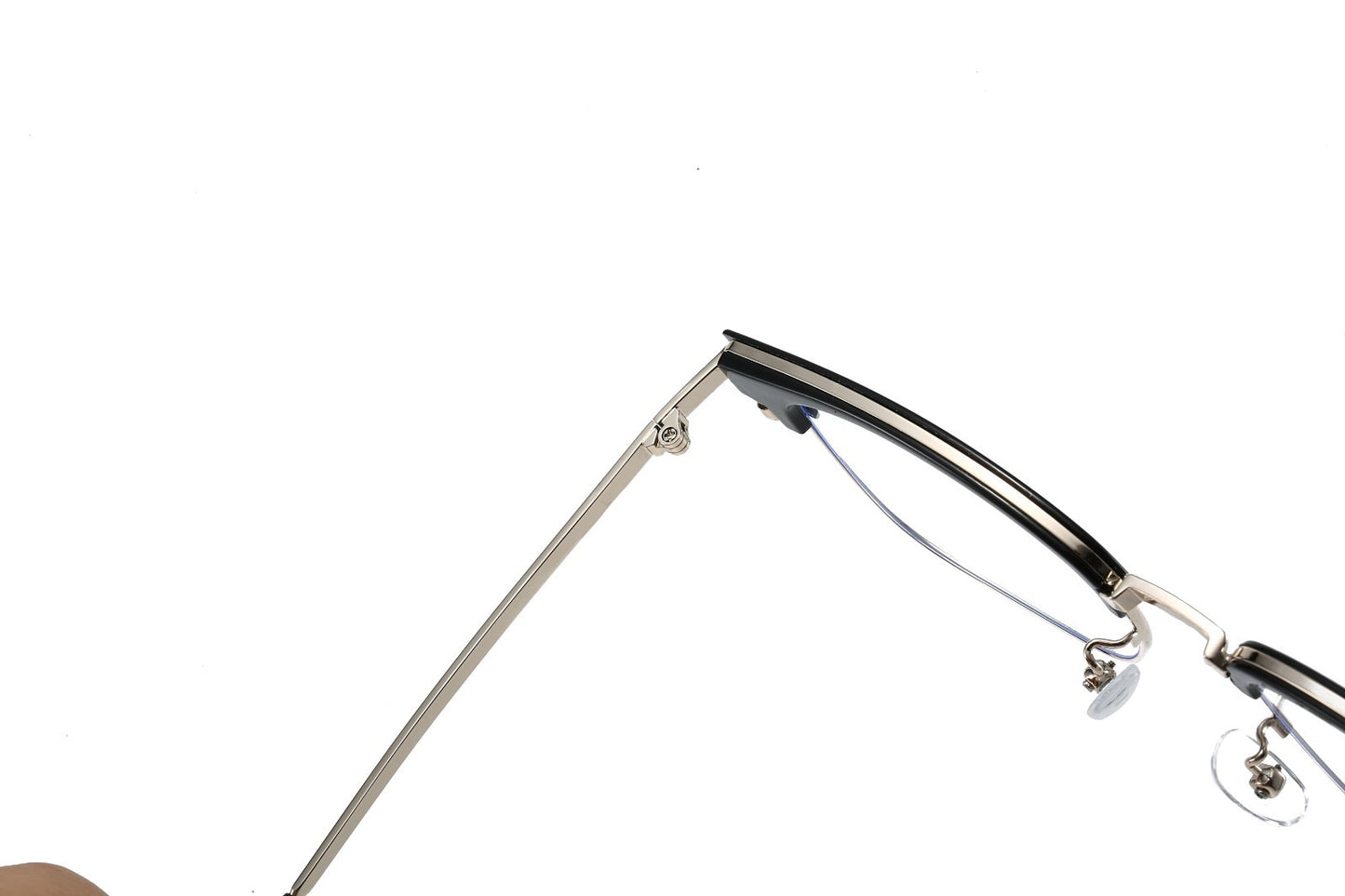 Unisex Metal Square Anti Blue Light Glasses – Eye Protection for Screens