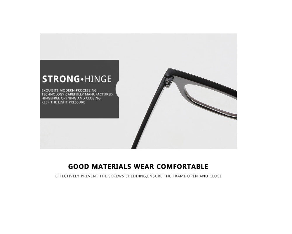 Mens Womens Retro Clear Lens Glasses Frame Hot Fashion Square Eyewear Unisex UK