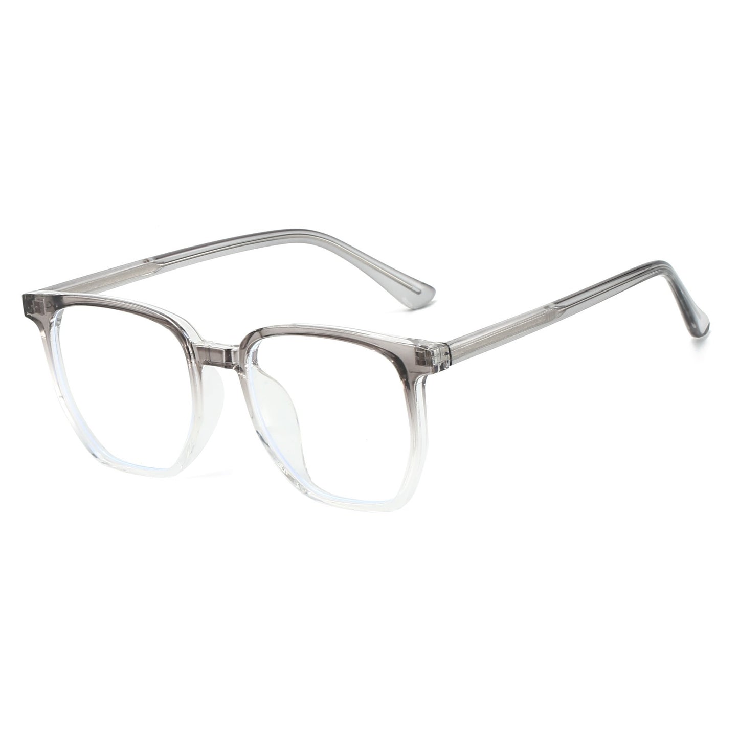 Unisex Modern Square Frame Glasses – Anti Blue Light for Gaming & Work