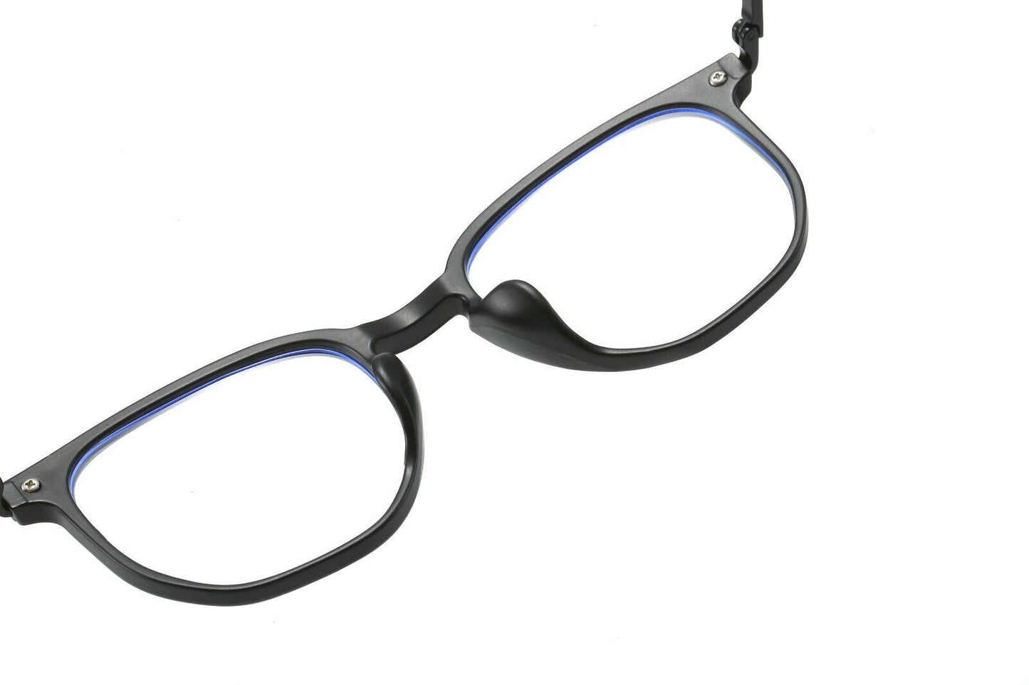 Unisex Round Anti Blue Light Blocking Glasses - Trendy Eye Protection UK Glasses