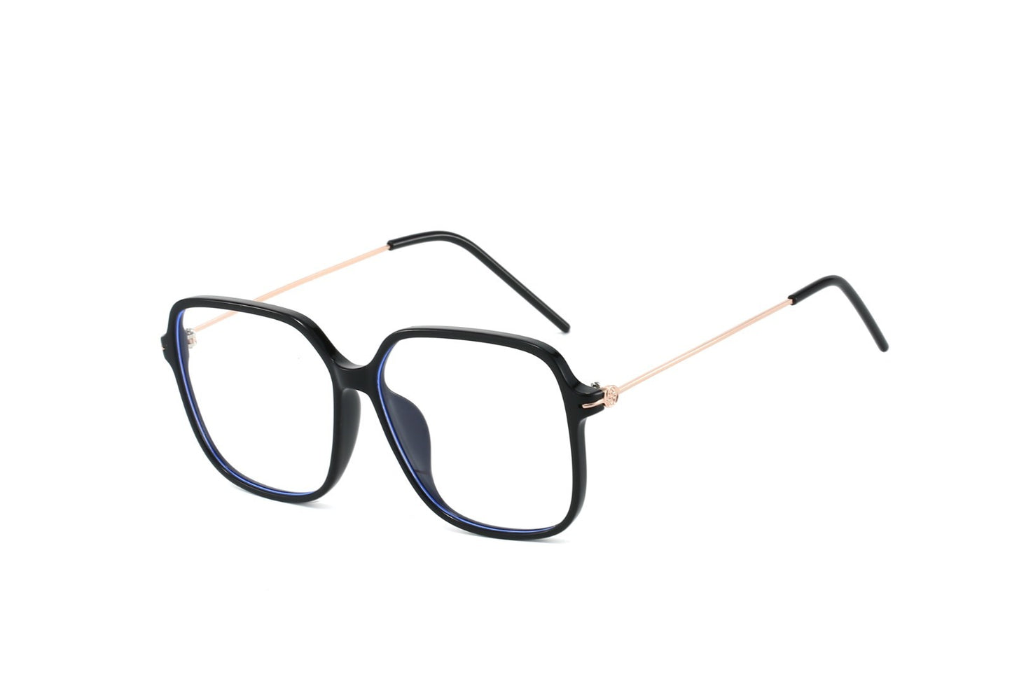 Square Blue Light Blocking Glasses Stylish Anti-Glare Eyewear for Men and Women