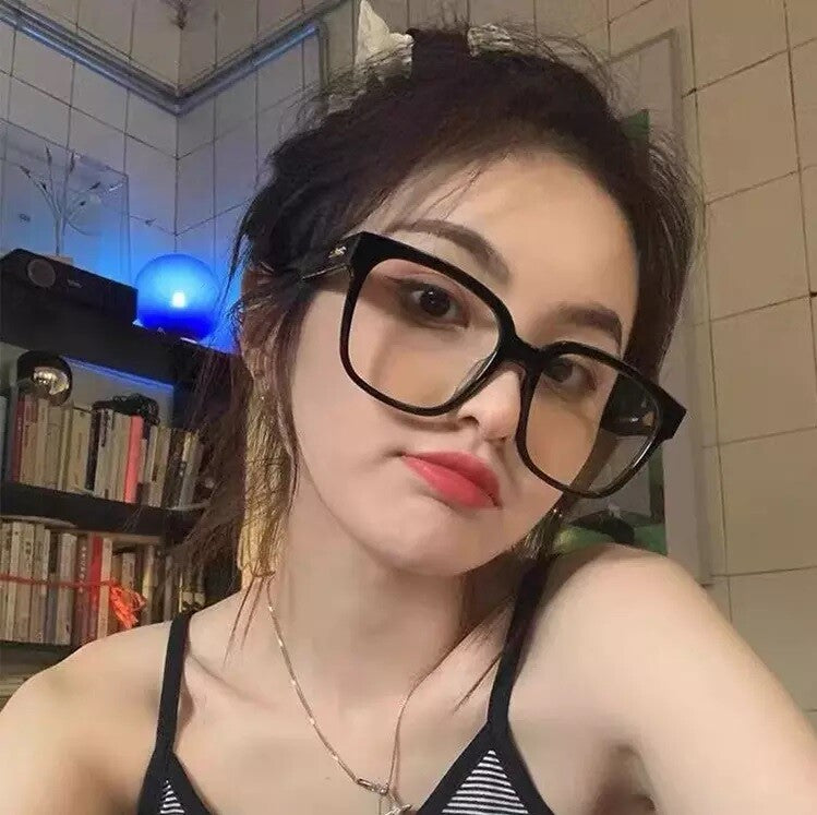 Fashion Anti-blue Light Square Frame Unisex Glasses