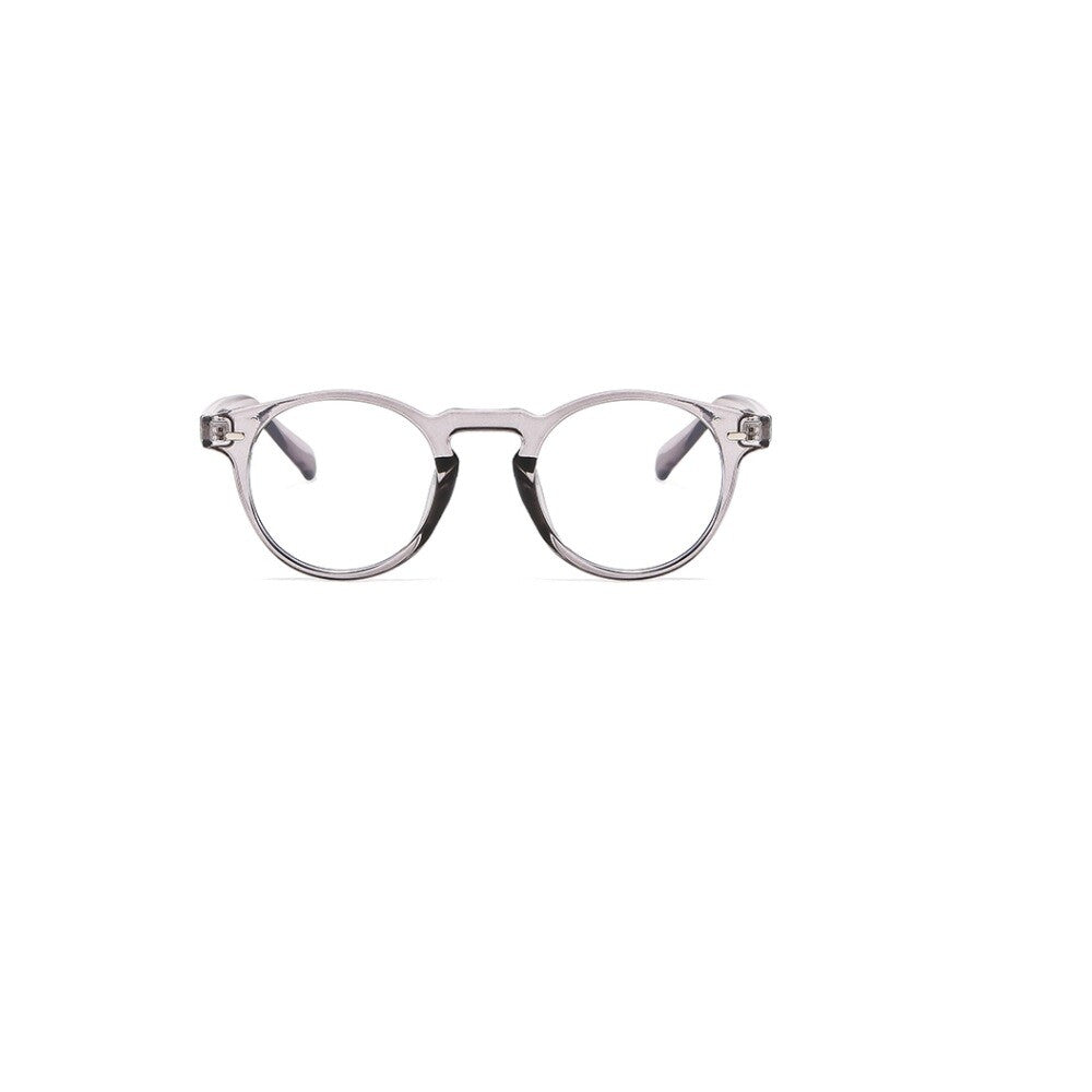 2021 Men Round Frame Blue Ray Blocking Computer Eyeglasses Small Size Glasses