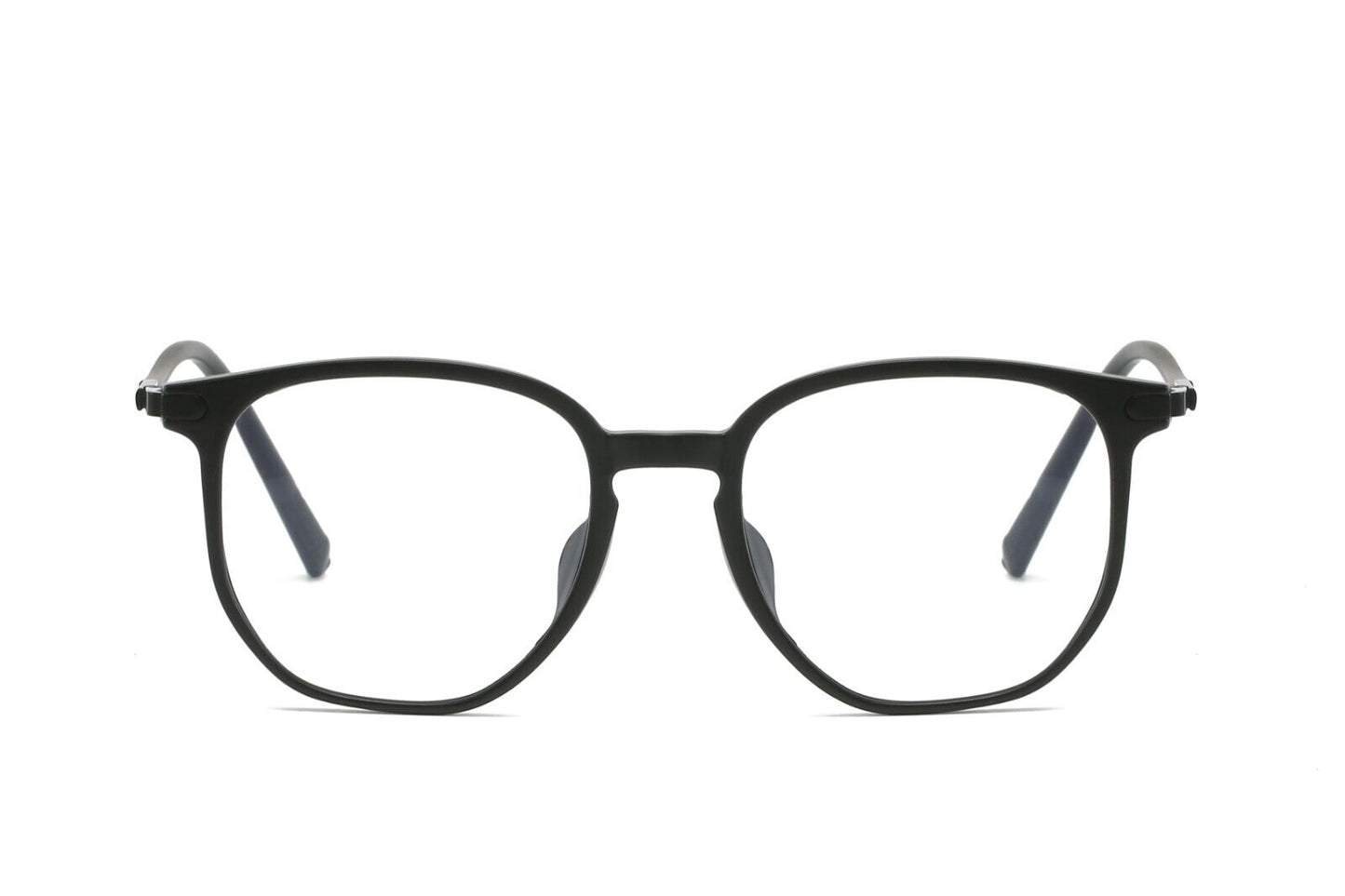 Unisex Round Anti Blue Light Blocking Glasses - Trendy Eye Protection UK Glasses