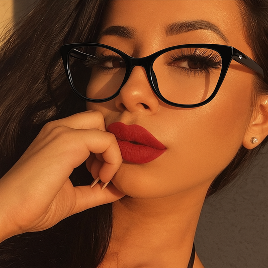 Cat Eye Glasses Women Anti Blue Light Blocking Computer Eyewear Fashion Glasses