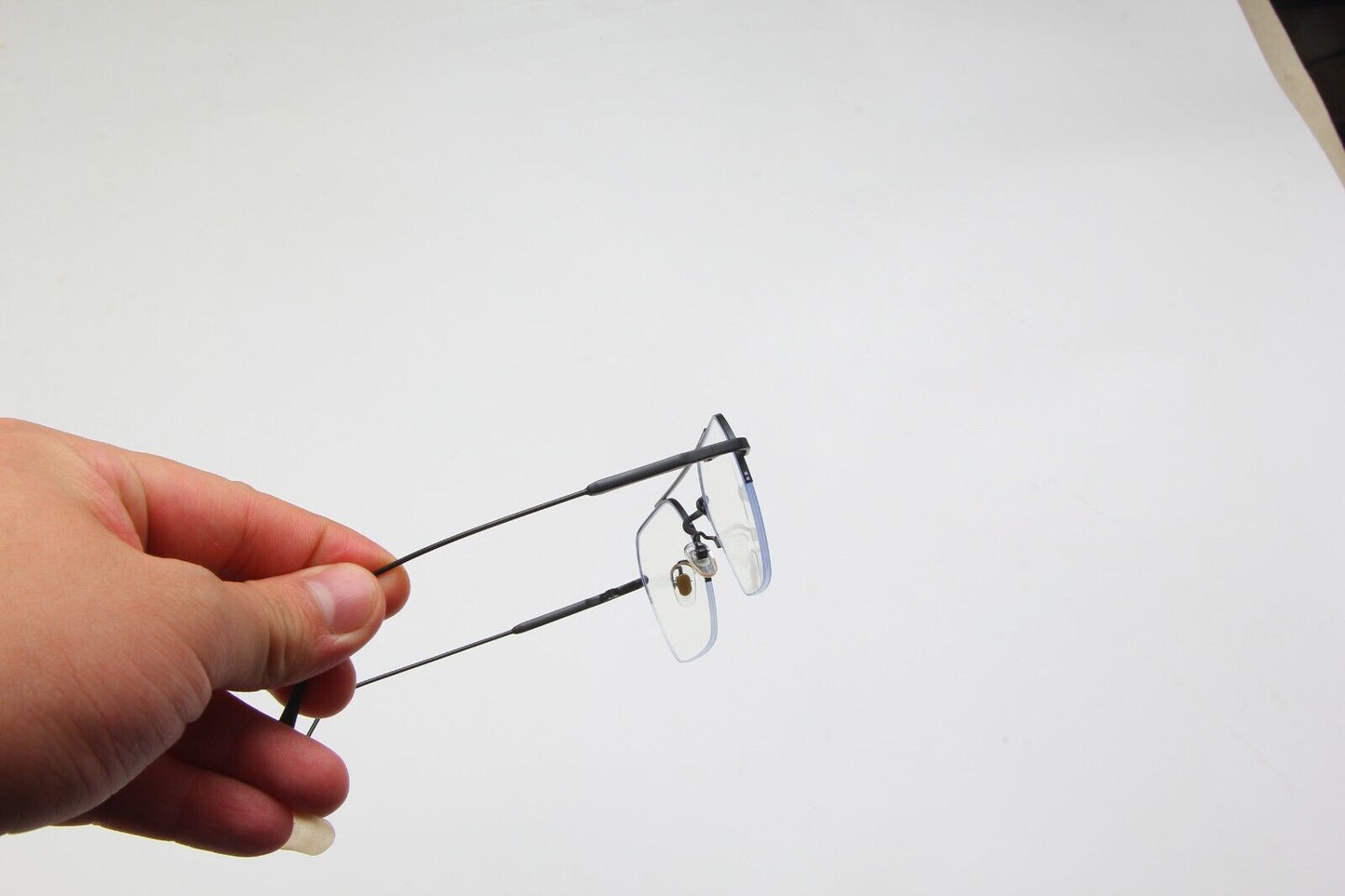 Anti Blue Light Eyeglasses Frames Semi-rimless Metal Frame Stylish Men/Women UK