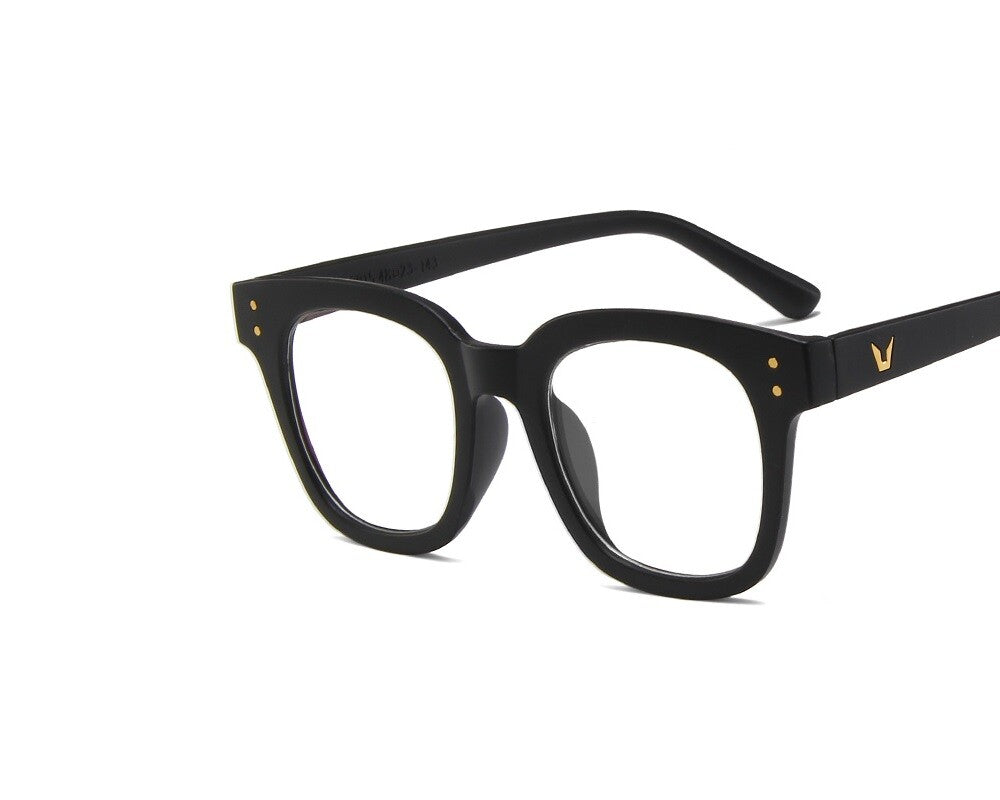 Mens Womens Retro Clear Lens Glasses Frame Hot Fashion Square Eyewear Unisex UK