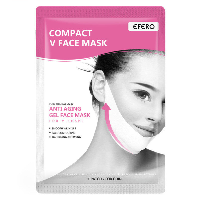 Compact V Face Mask For V Shape Ear Hook Anti-aging Tightening Gel Sleeping Mask
