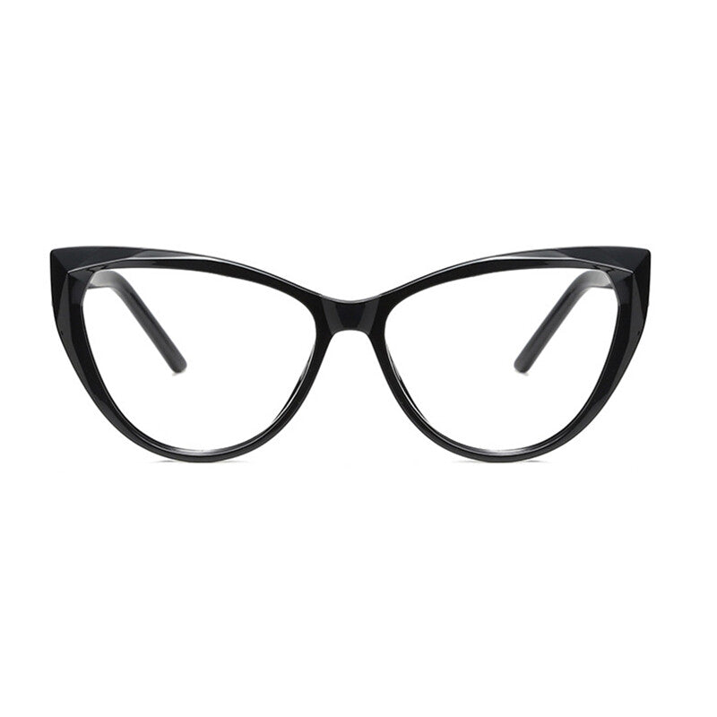 Womens Fashion Eyewear Shades Black Hot Fashion Clear Lens Nerd Geek Glasses UK