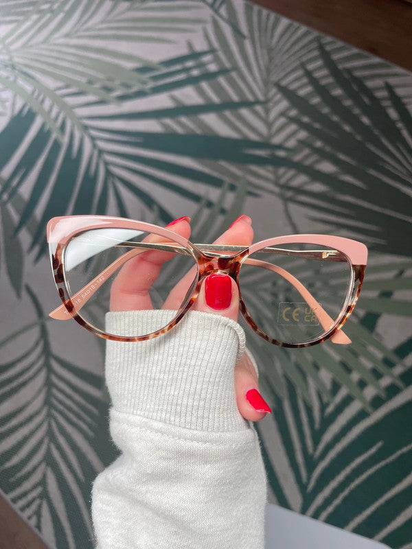 High Quality Retro Vintage Cat Eye Glasses Anti Blue Light Blocking Eyeglasses