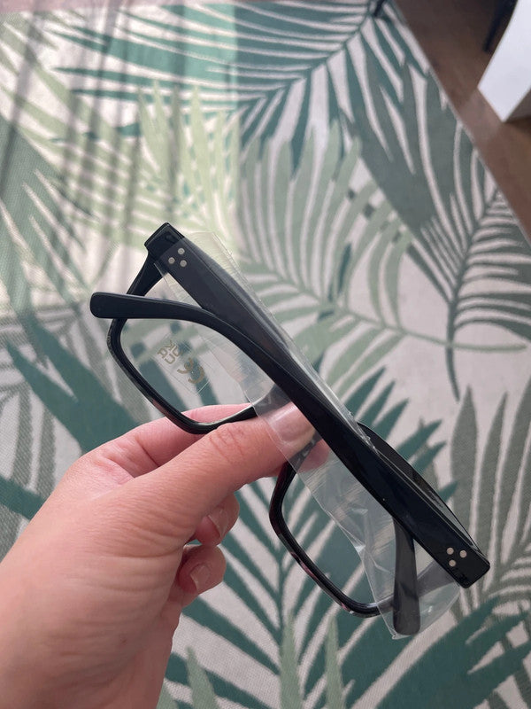 Mens Womens Retro Clear Lens Glasses Frame Hot Fashion Square Eyewear Unisex UK